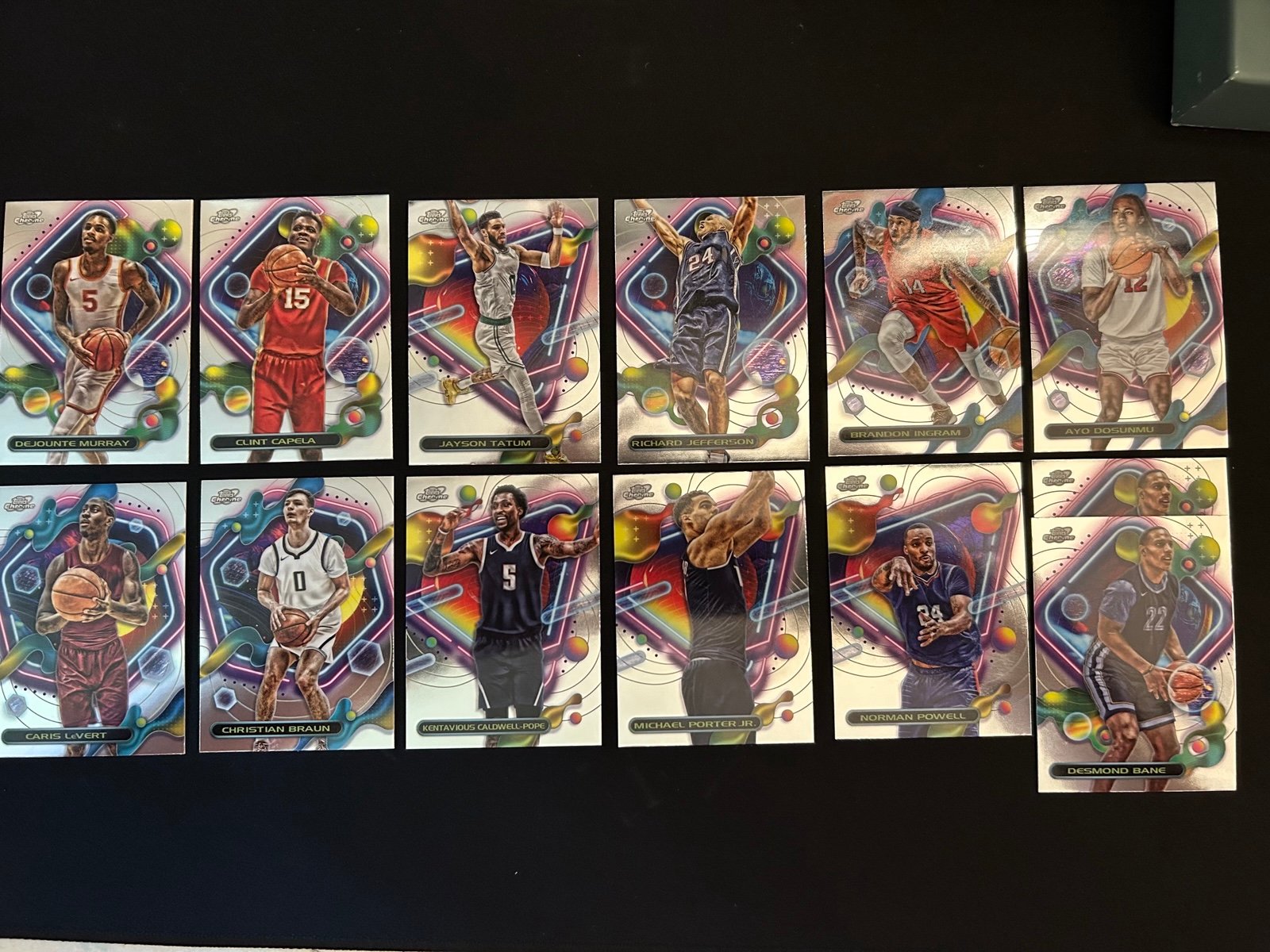 2023-24 Topps Chrome Cosmic Basketball 38 Card Lot See List in Description