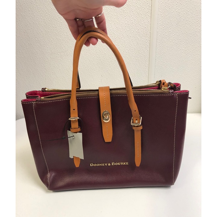 Dooney & Bourke Claremont Miller Satchel with Dust Bag
