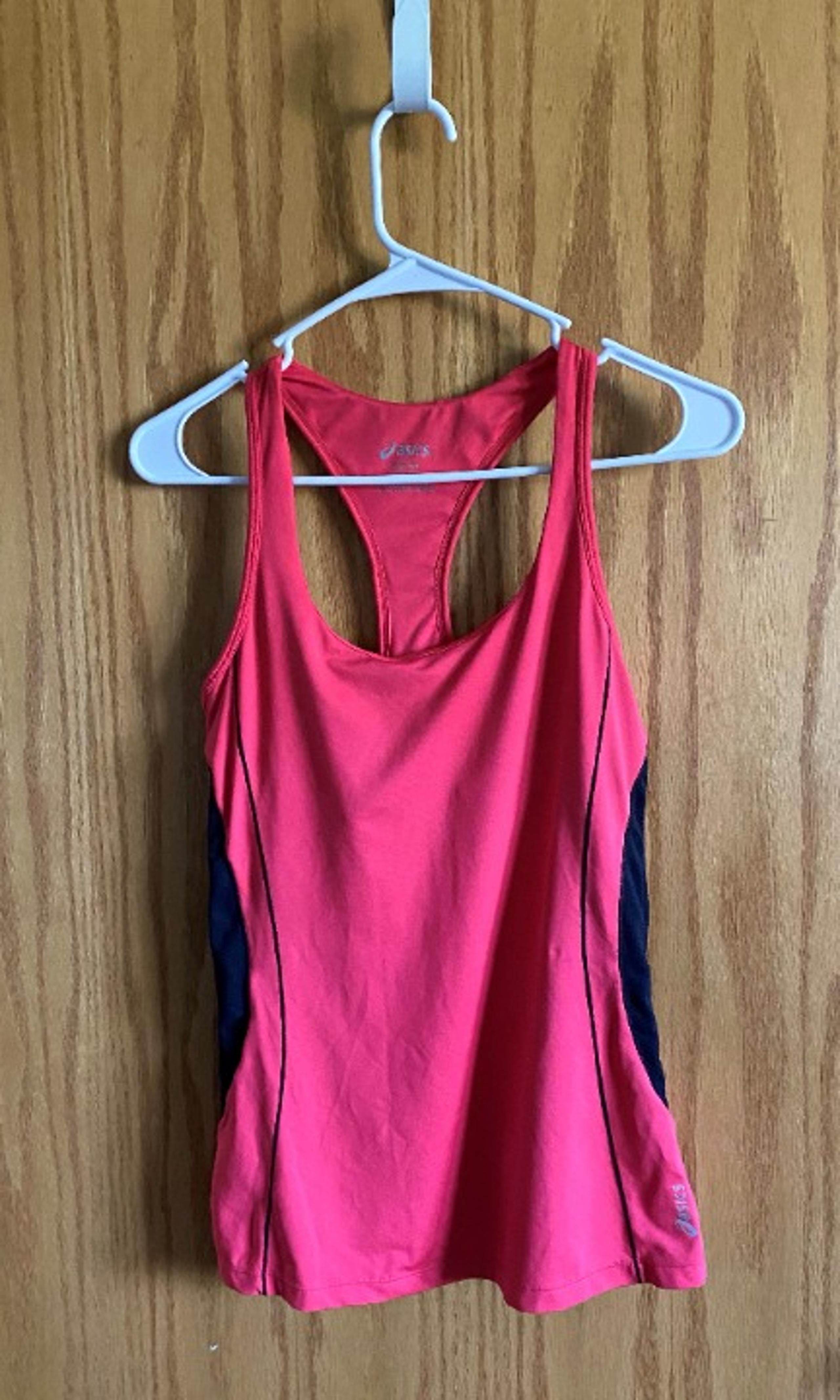 Asics Athletics Women's Tank Top-Size Small-Pink & Black