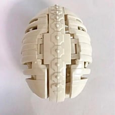 Bandai Chataranpo Tamaloco Movable Skeleton Design Toy