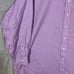 Roundtree & Yorke Gold Label Purple Dress Shirt Non-Iron Cotton Twill 20 M1194