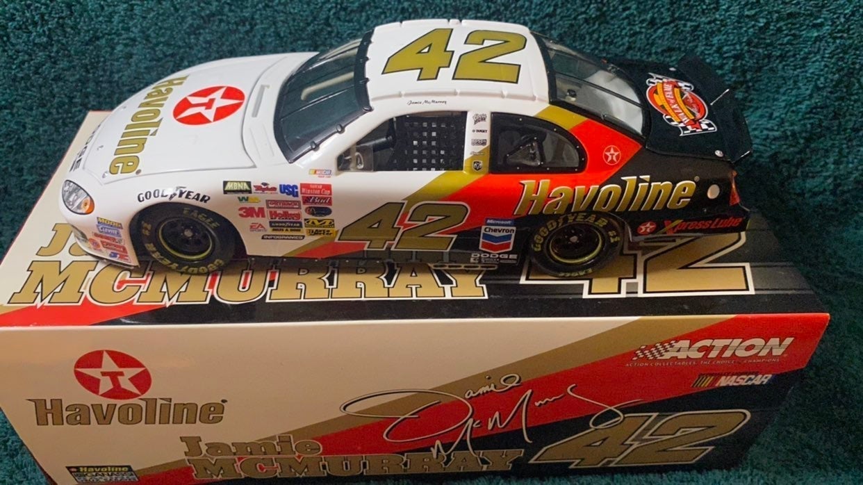 Jamie McMurry / Davey Allison Rookie Car 1.24 Scale Diecast