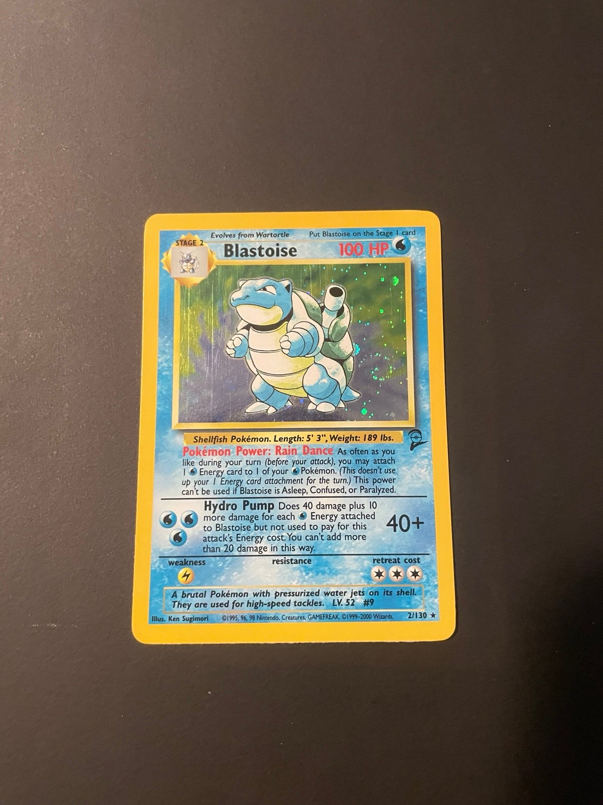 Pokémon Blastoise - 2nd Edition 2/130