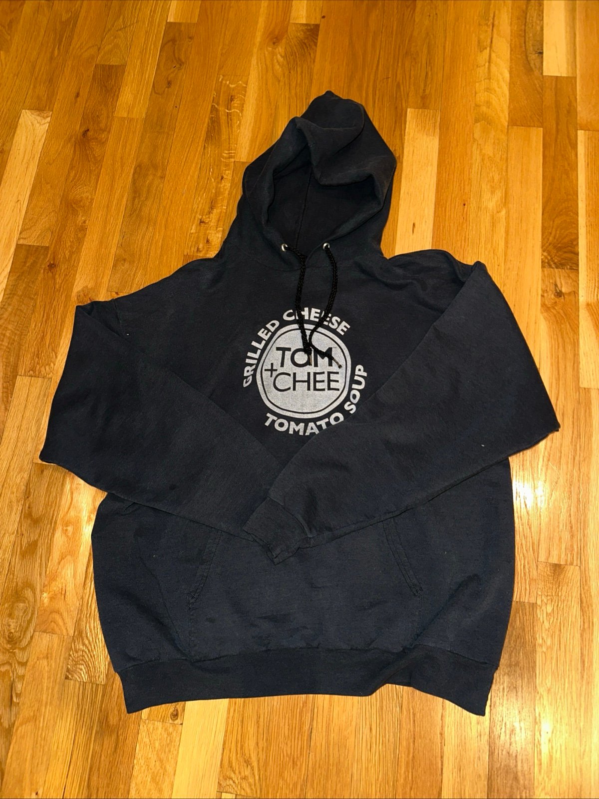 Vintage tom + chee hoodie size Large
