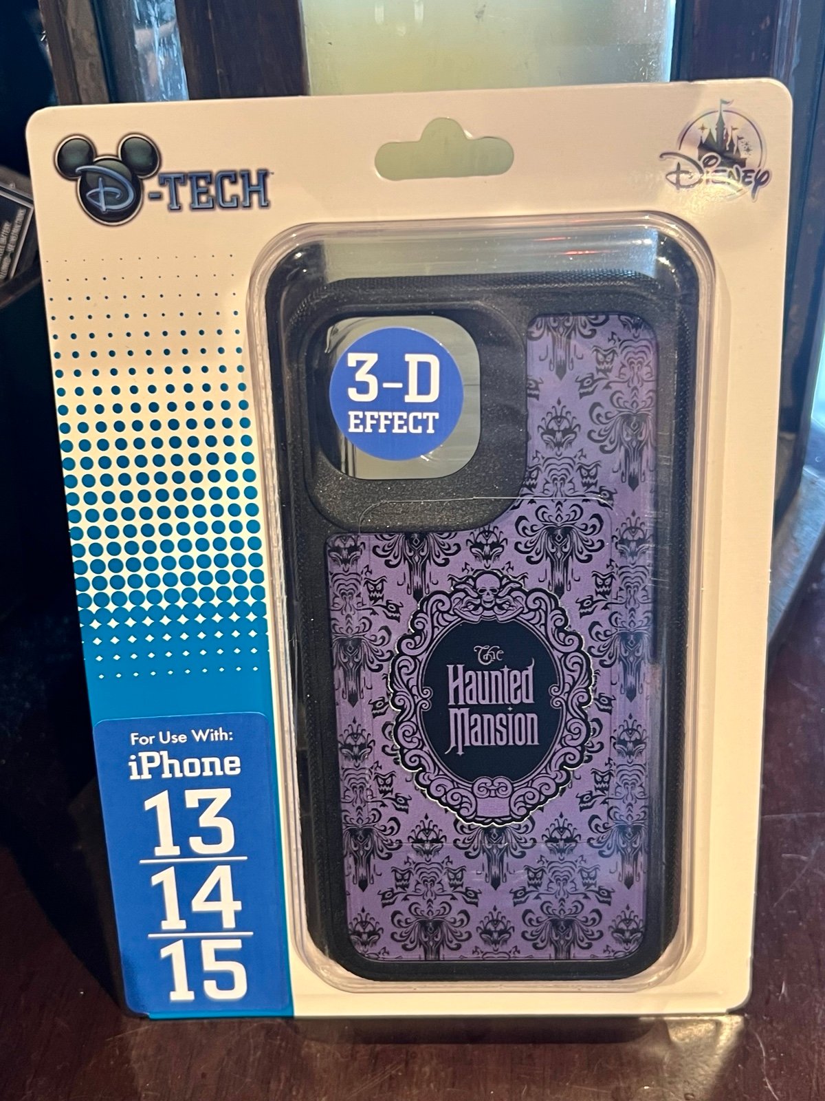 DISNEY PARKS 2024 The Haunted Mansion WALLPAPER iPHONE 13/14/15 Case Cover