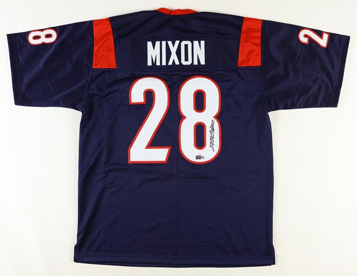 Joe Mixon Autographed Houston Texans Jersey (JSA)