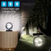 NEW Portable Camping Fan with LED Lantern- 40H Work Time Rechargeable Battery