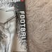 NWT Adidas Youth Small Football Scorchlight 6.0 White and Silver Gloves