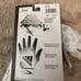 NWT Adidas Youth Small Football Scorchlight 6.0 White and Silver Gloves