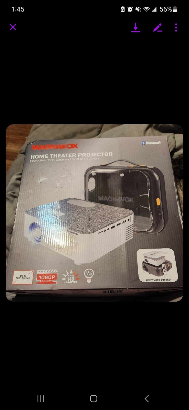 Home theater projector
