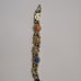 Vintage Gold Tone Slide Victorian Style Charm Bracelet