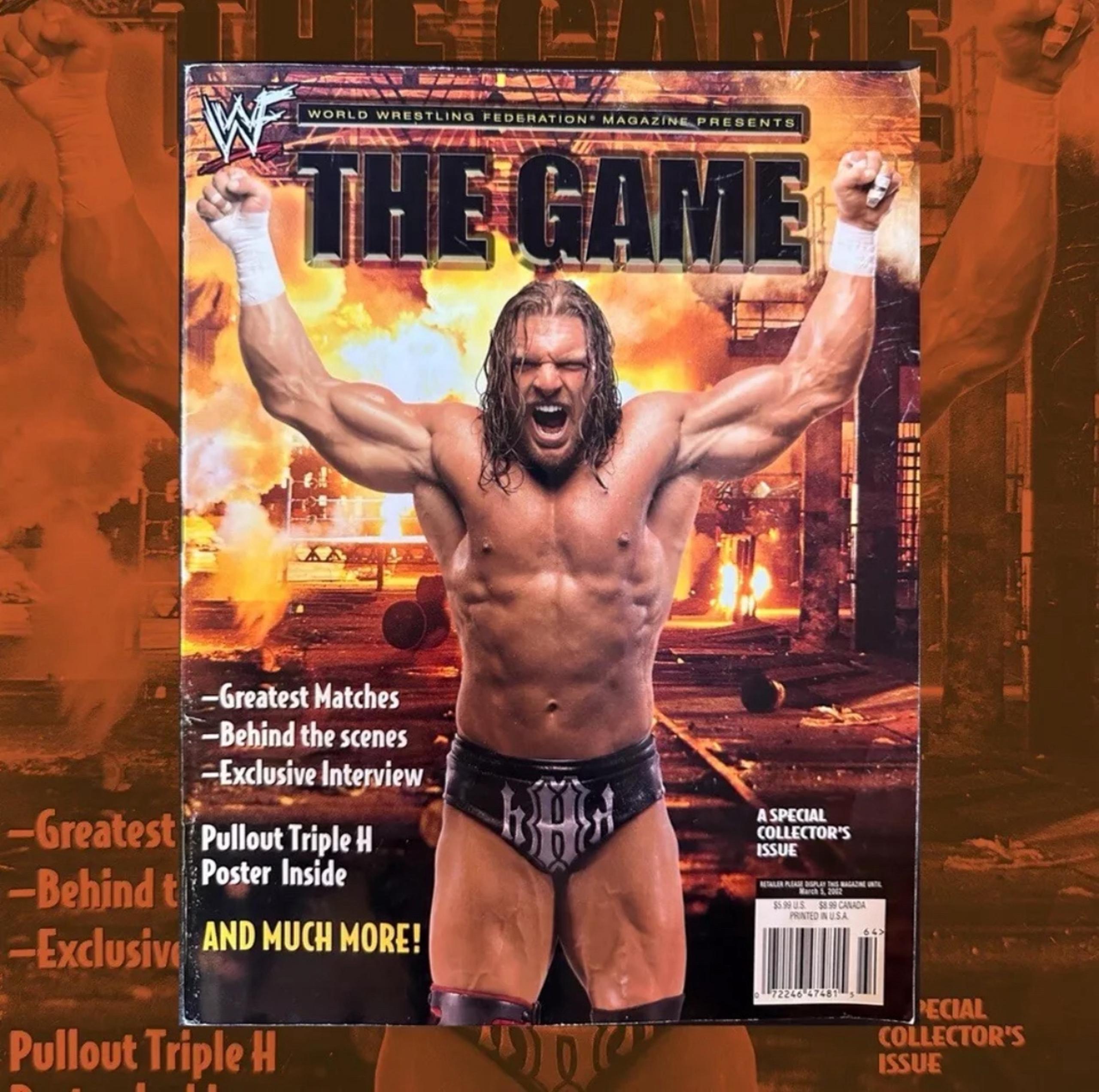 WWF Magazine HHH Triple H The Game (2002)