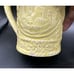 Lovely Sunny Yellow Japan Coffee Beer Mug 3-D Vtg Ceramic Japan 4” Pretty! -2Of