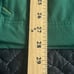 Nike Golf Shirt Mens Small Green Yellow Vented Quarter Zip
