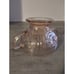 Federal Sharon Cabbage Rose Pink Depression Glass (1930's) Sugar Bowl with Lid