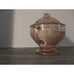 Federal Sharon Cabbage Rose Pink Depression Glass (1930's) Sugar Bowl with Lid
