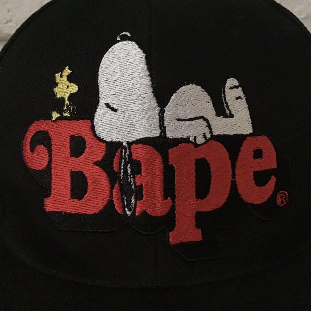 Extremely Rare A Bathing Ape SNOOPY × BAPE Cap