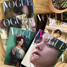 Vogue Magazine OCT 2022 BTS V (Set of 6 Covers)