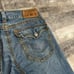Vintage Y2K True Religion Flap Tab Pocket Jeans Size 36