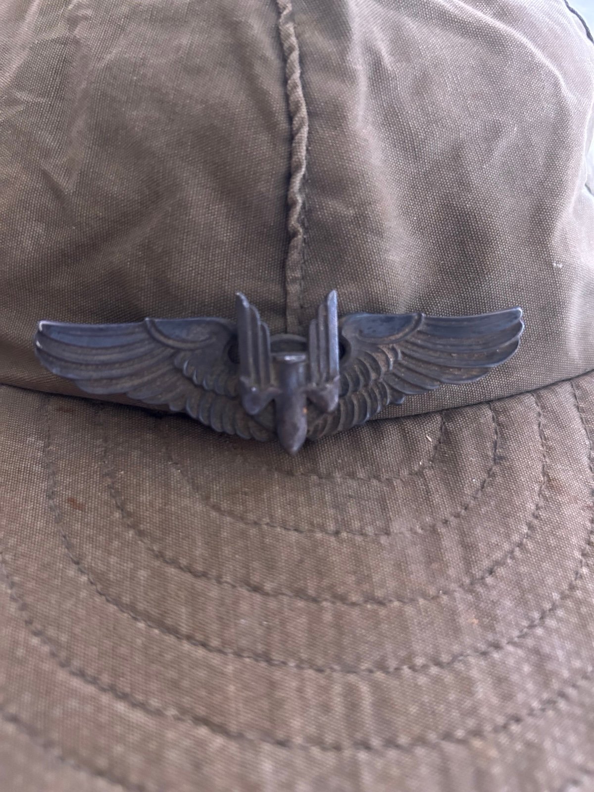 Rare WW2 WWll US Army Air Force Gunner Sterling Silver Wings 3”