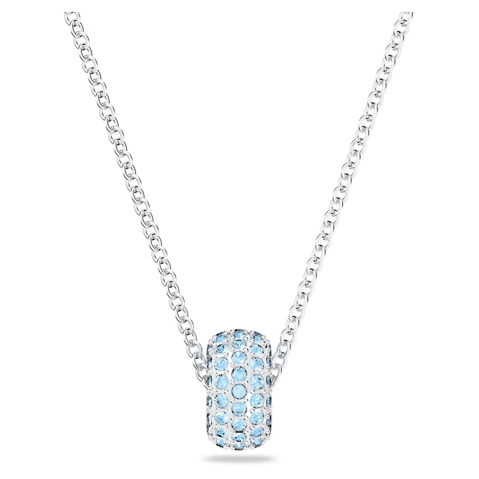 Swarovski Dextera pendant Blue, Rhodium plated 5642886