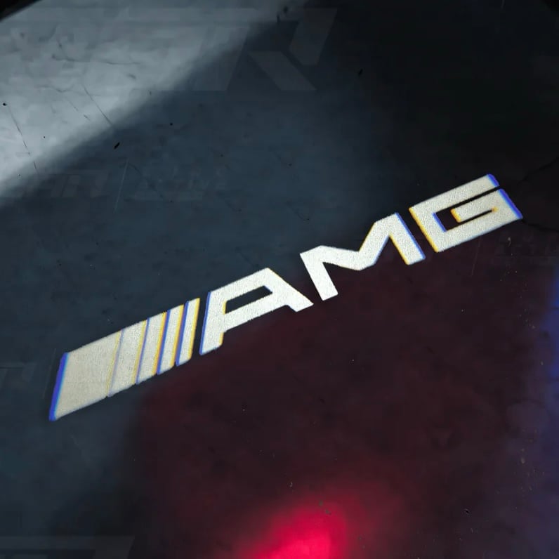 MERCEDES BENZ LED CAR DOOR WELCOME LOGO SHADOW LIGHTS