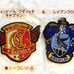 Harry Potter Emblem Embroidered Brooch, Mark Accessory, Miniature Set