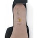 Veronica Beard Dali Platform Heels Black Suede Womens 7 Elegant Open-Toe Sandal