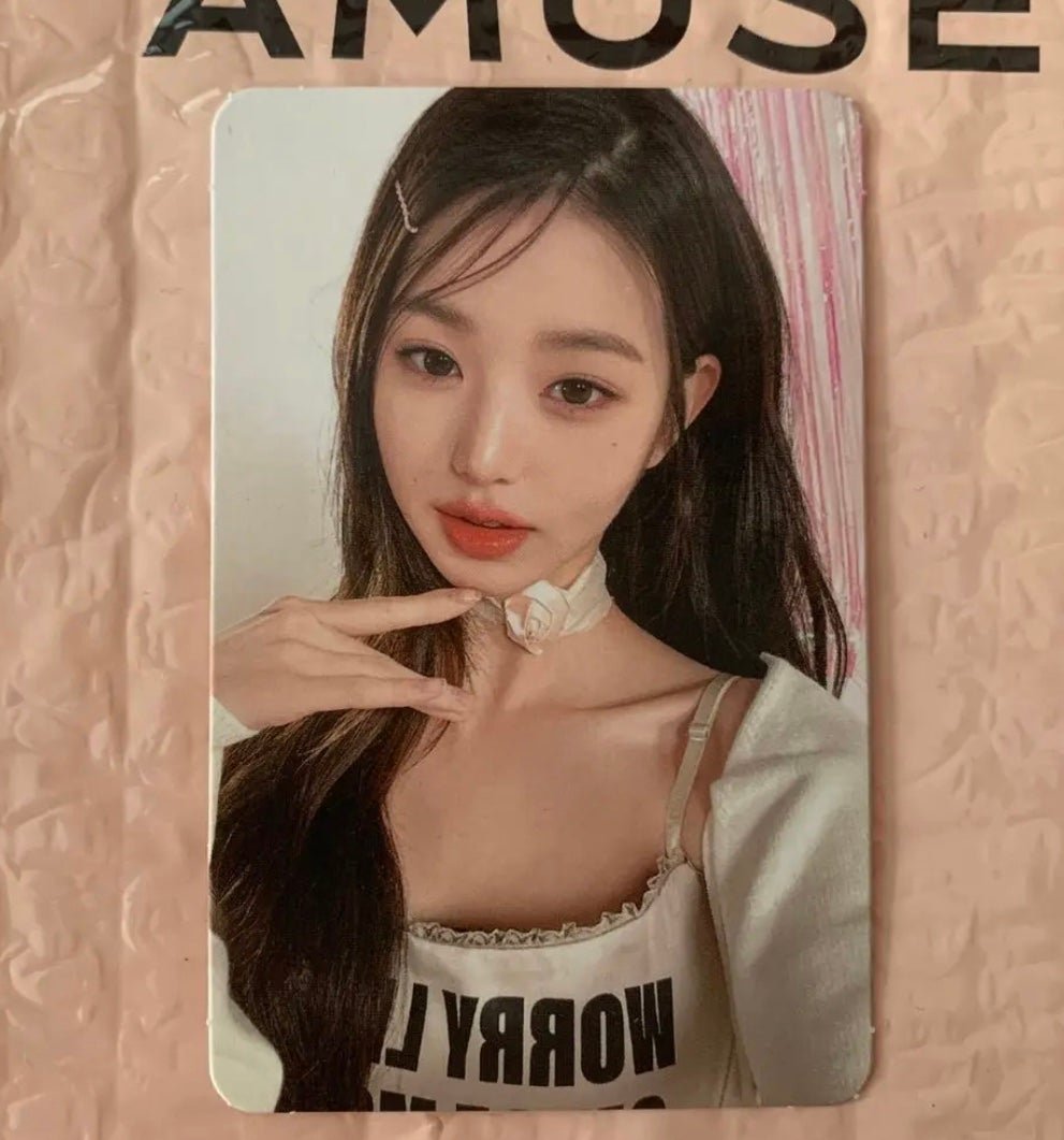 IVE Wonyoung Amuse tokyo photocardo 3