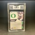 Justin Herbert RC Silver Prizm GMA 10 • 2020 Panini Prizm Draft Picks Rookie
