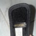 Vionic Jackie Quilted Black Slipper Womens size 9 Rubber Soles Preowned.