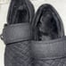 Vionic Jackie Quilted Black Slipper Womens size 9 Rubber Soles Preowned.