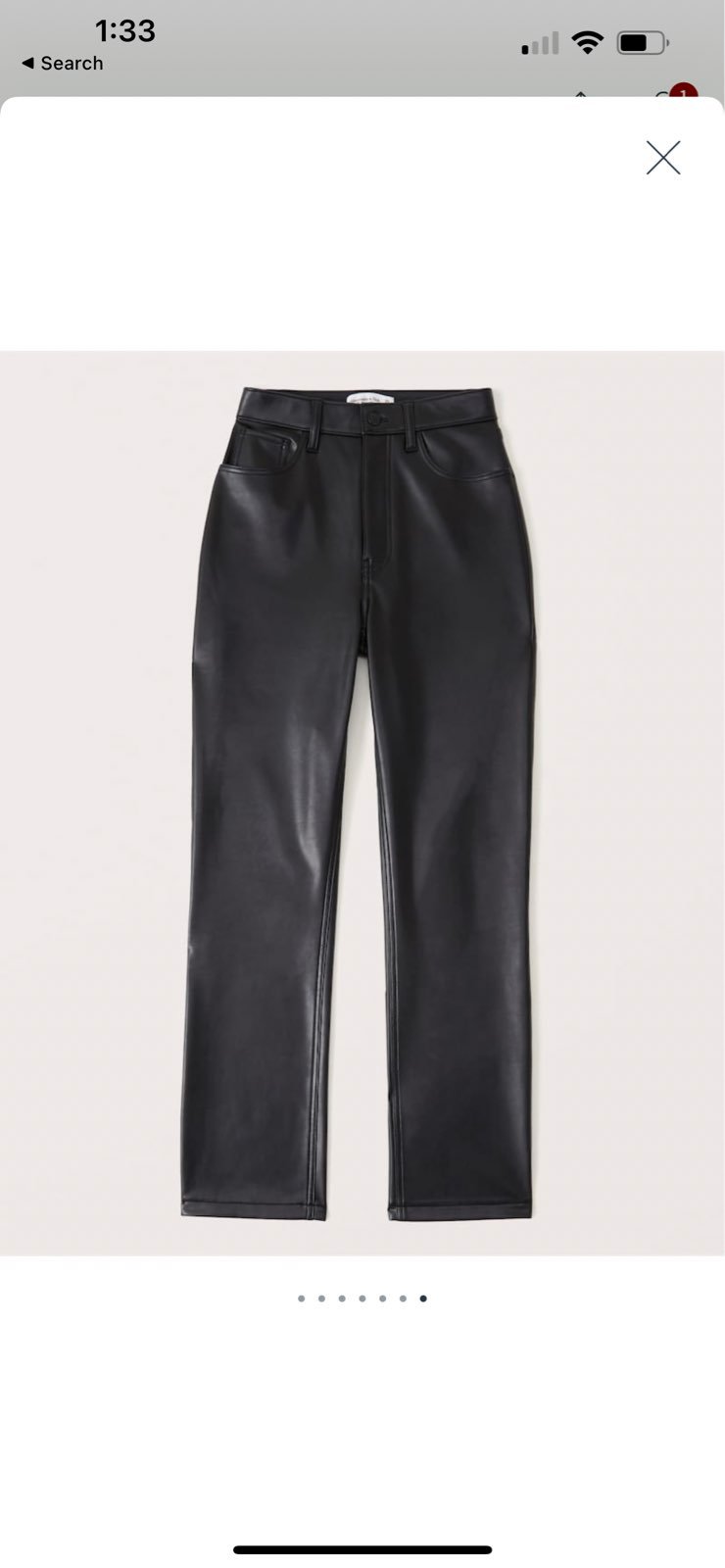 Leather pants