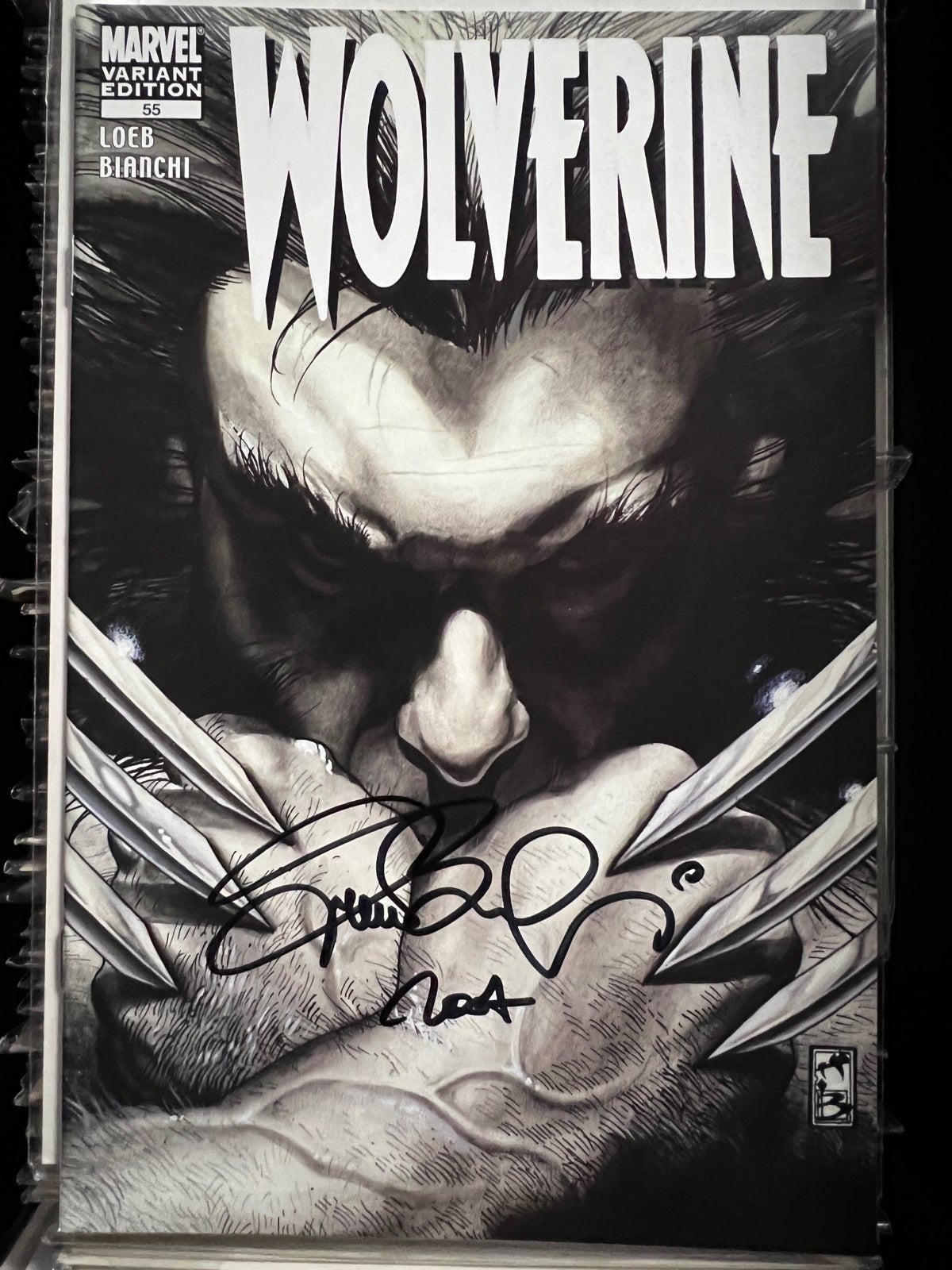 WOLVERINE #55 Simone Bianchi- X-Men Fatal Attraction & Wolverine pt2