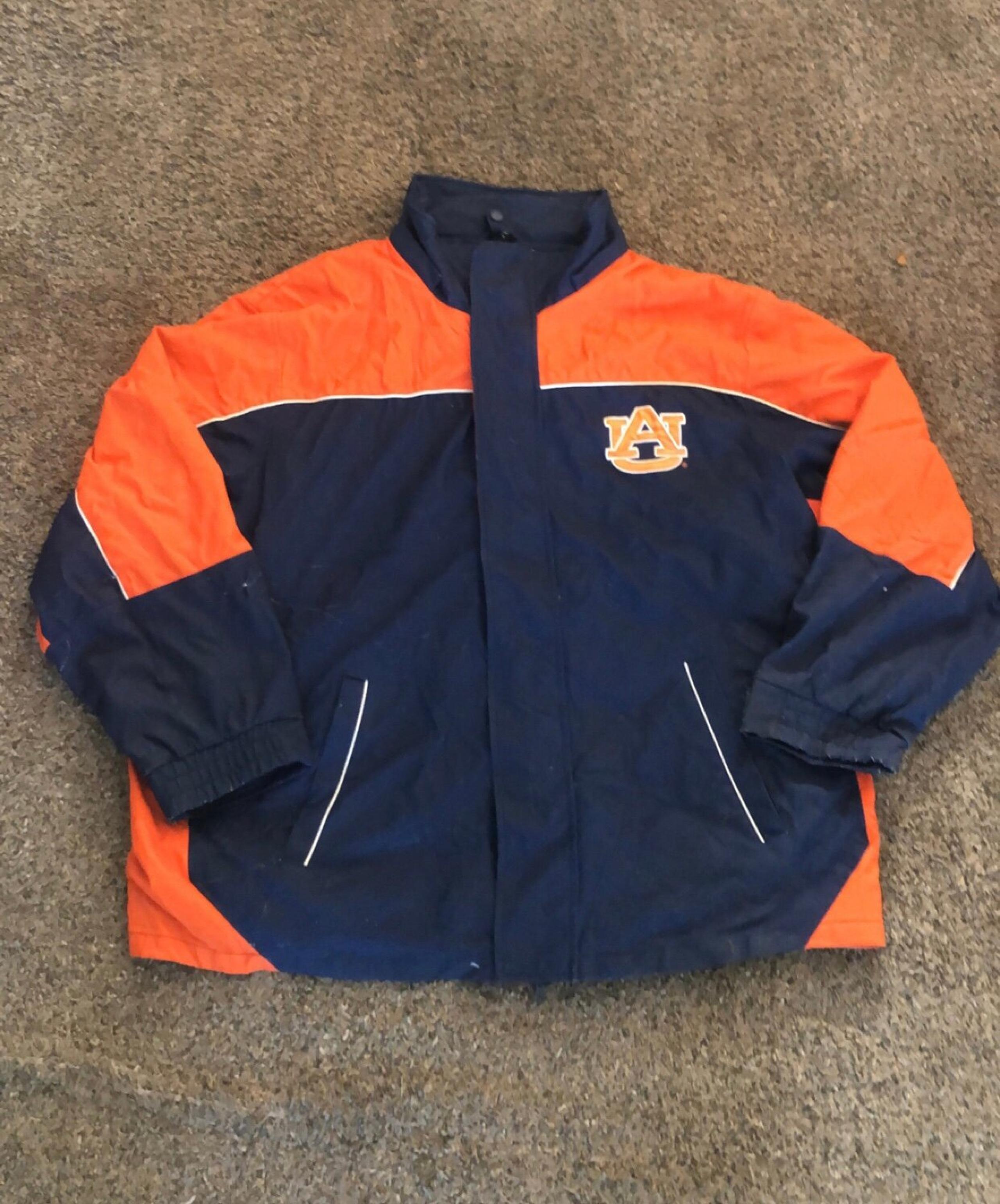 Vintage Auburn University Tigers Starter Style Jacket Size XL