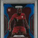 Abdulkarim Hassan Prizm World Cup Rookie Blue Mojo /75 PSA 9