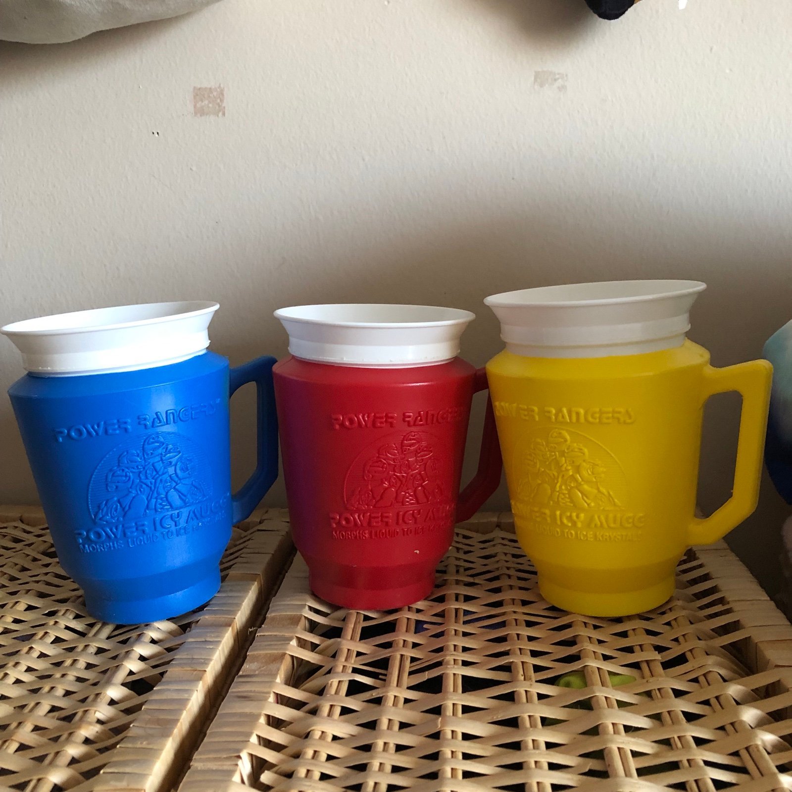 Power Ranger 1994 Power Icy Mugg Slushie Makers Set