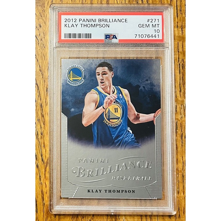 2012 Panini Brilliance #271 Klay Thompson Rookie RC PSA 10 Golden State Warriors