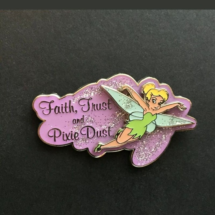 Disney Pins Tinkerbell faith trust pixie