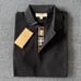 Authentic XXL Size Burberry Men Casual Polo T-Shirt Black
