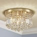 Gold & Crystal Chandelier