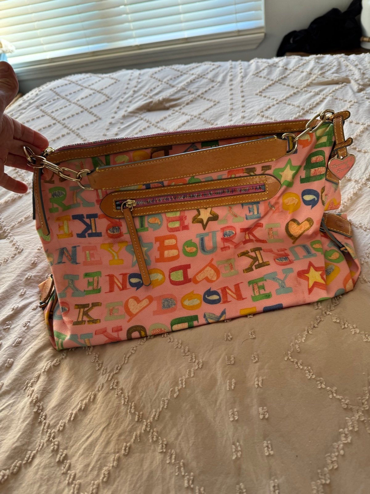 Dooney & Bourke vintage graffiti purse