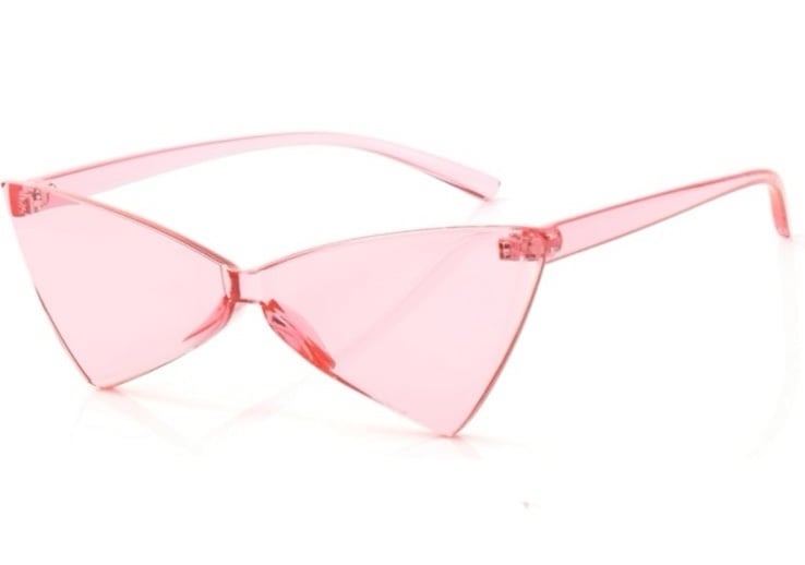 Pink Triangle Sunglasses rimless