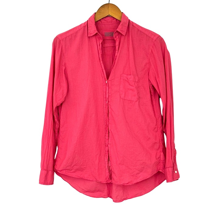 Grayson Frank & Eileen The Hero Shirt Pink Long Slv Button Up Cotton Size 01/XS