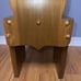 Vintage Rustic Child’s Or Modern Doll Chair High Back 34” Tall Seat 8.5” Wide
