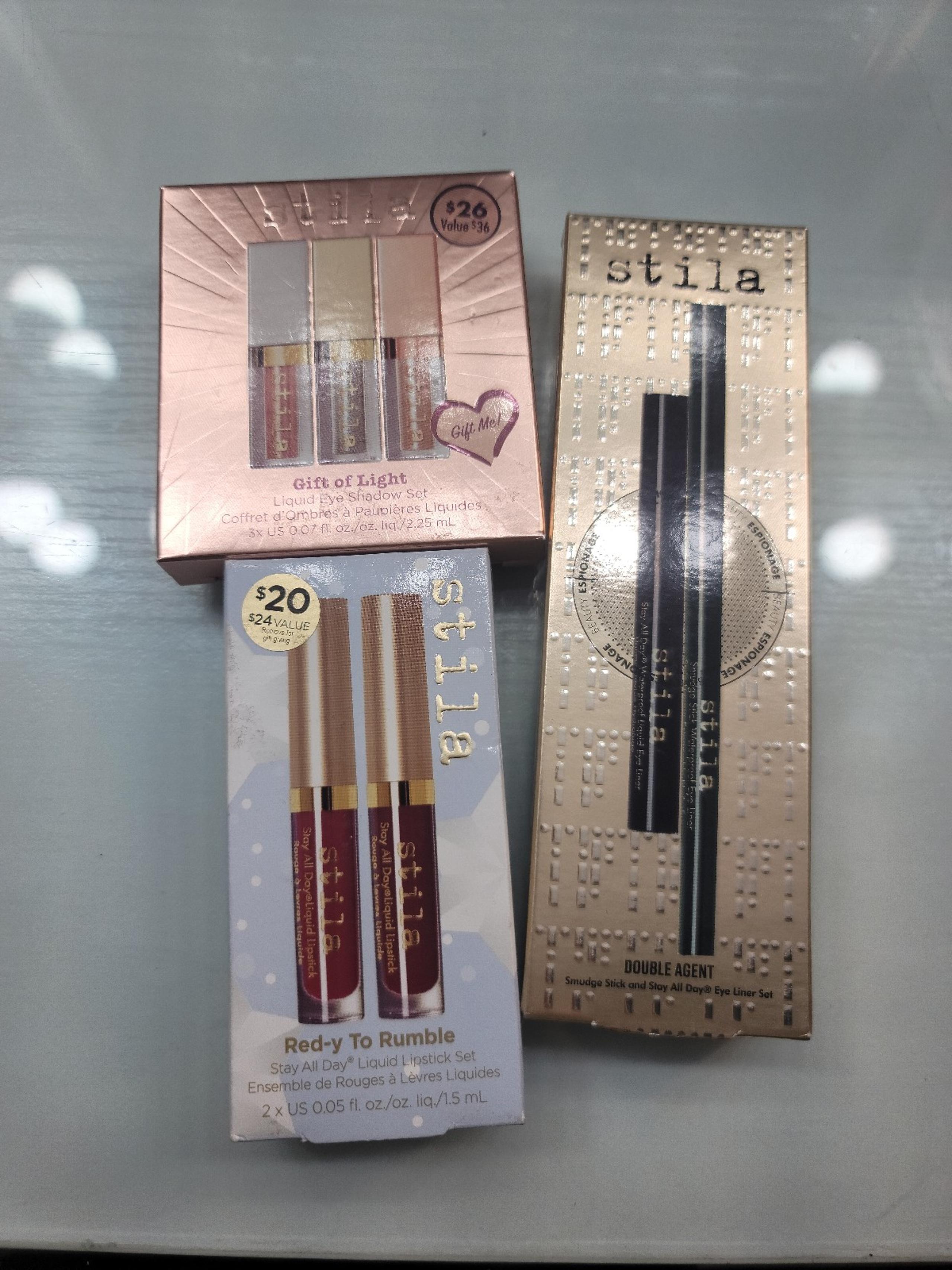 STILA Makeup Bundle Lip & Eye sets NEW