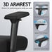 Ergonomic Office Chair, Rolling Swivel Executive Desk Chair, Breathable Mesh