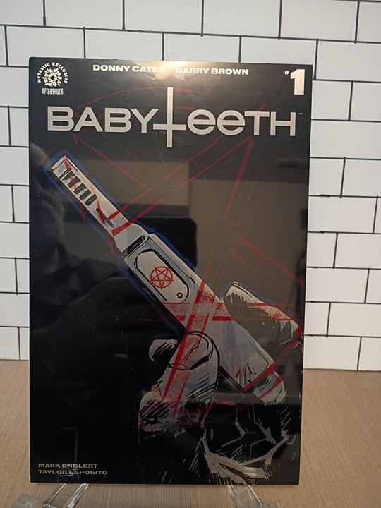 Baby Teeth #1 Metal cover 9.8 canidate By Donny Cates Very Limited