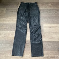Women's Harley Davidson Leather Riding Pants Size 30 Waist