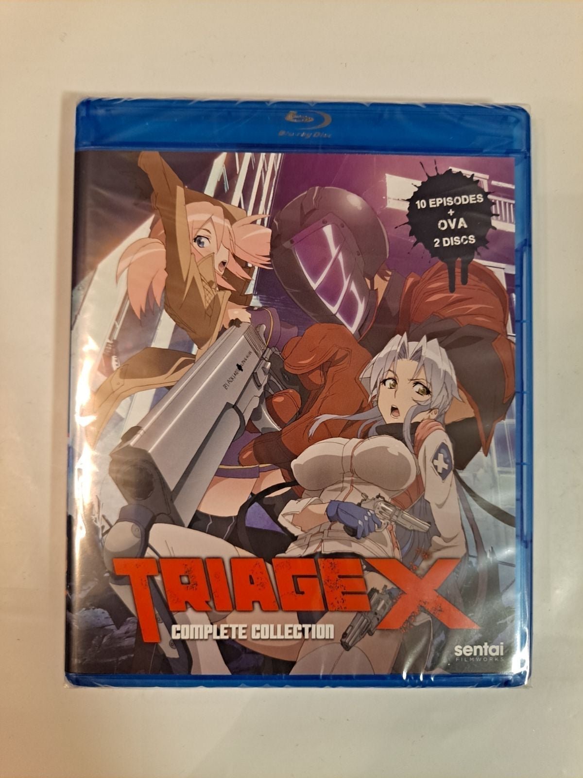 Triage X Complete Collection Blu-ray Anime